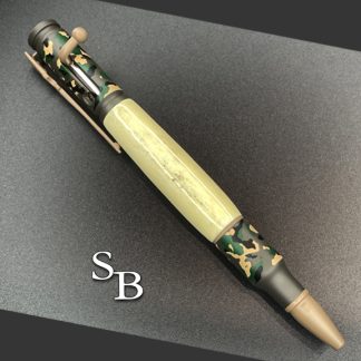 6014 Deer Antler body, Bolt Action Ceramic Woodland Camo